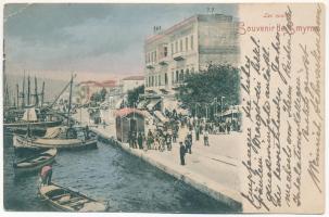 Izmir, Smyrne; Les quais / quay (EK)