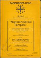 Habsburg Ottó (1912-2011), Habsburg Regina (1925-2010), Habsburg Wallburga (1958-), Habsburg Károly ...