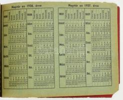 1936 Ulrich B. J. képes árjegyzék szerelvények. Végén kártyanaptárra 100 p. Fém gerinccel