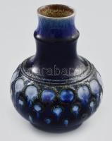 Kahla német mázas kerámia váza. Jelzett, hibátlan 16 cm