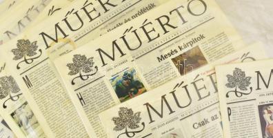 cca 1998-2009 Műértő kb. 50 száma