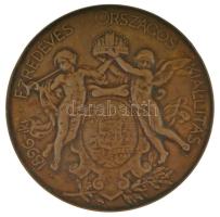 Beck Ötvös Fülöp (1873-1945) 1896. "1896-iki EZREDÉVES ORSZÁGOS KIÁLLÍTÁS / KIÁLLÍTÁSI ÉREM AZ ...