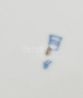 Alt Wien 1802 áttört tányér. Kézzel festett, jelzett, hibátlan 28 cm