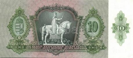 1936. 10P (3x) egymás utáni sorszámokkal T:I