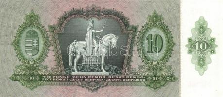 1936. 10P (3x) egymás utáni sorszámokkal T:I