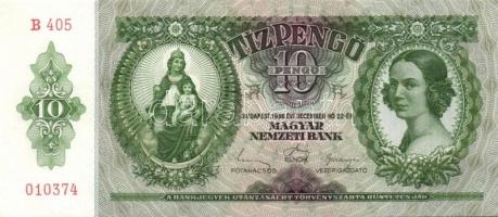 1936. 10P (5x) egymás utáni sorszámokkal T:I,I-