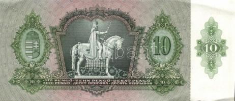 1936. 10P (3x) egymás utáni sorszámokkal T:I-