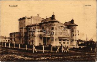 1916 Kaposvár, Színház. Gerő Zsigmond kiadása 56-1913.