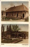 1934 Parád, Lesko penzió + "KÉKESTETŐ POSTAIÜGYN" (EK)