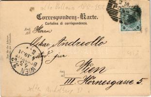 1901 Pola, SMS Bellona az Osztrák-Magyar Haditengerészet uszály laktanyája (ex SMS Kaiser) / K.u.K. ...