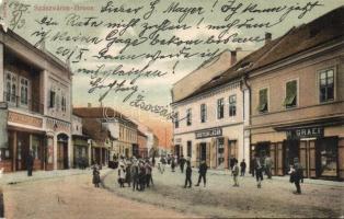 Szászváros with Pharmacy and the shops of Lobstein Lázár and H. Graef (b)