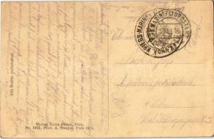 1916 K.u.K. Kriegsmarine, SMS ADRIA (ex Radetzky II) Schraubenfregatte / SMS ADRIA az Osztrák-Magyar...