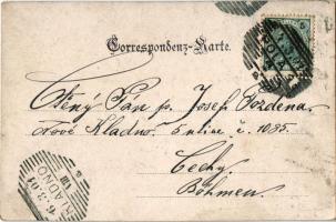 1901 K.u.K. Kriegsmarine, SMS ADRIA (ex Radetzky II) Artillerie-Schulschiffe / SMS ADRIA az Osztrák-...