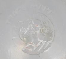 Uradalmi tejgazdaság dombornyomott tejes üveg 23 cm