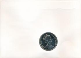 Gibraltár 1990. 1C Cu-Ni "Az Anyakirálynő születésének 90. évfordulója" forgalomba nem ker...