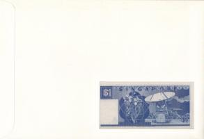 Szingapúr 1987. 1D felbélyegzett borítékban, bélyegzéssel T:UNC
Singapore 1987. 1 Dollar in envelop...