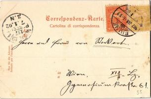 1902 K.u.K. Kriegsmarine S.M.S. DONAU Korvette / SMS Donau cs. és kir. haditengerészeti korvettje / ...