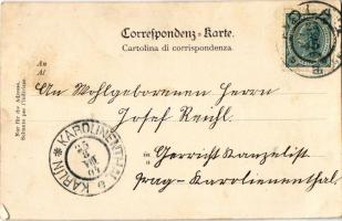 1904 K.u.K. Kriegsmarine S.M.S. DONAU Korvette / SMS Donau cs. és kir. haditengerészeti korvettje / ...