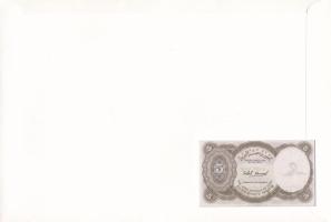 Egyiptom DN (1982-1986) 5P felbélyegzett borítékban, bélyegzéssel T:UNCű
Egypt ND (1982-1986) 5 Pia...