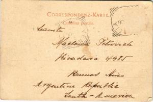 1900 Pola, K.u.k. Kriegsmarine Artillerieschulschiff und seine Beischiffe: SMS Radetzky, SMS Erzherz...