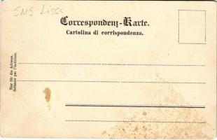 K.u.K. Kriegsmarine / SMS LISSA osztrák-magyar haditengerészeti kazamata hajó / Austro-Hungarian Nav...