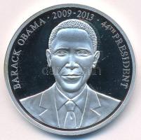 Amerikai Egyesült Államok ~2013. "Barack Obama 2009-2013 44th President / Presidents of the United States of America" fém emlékérem T:PP USA ~2013. "Barack Obama 2009-2013 44th President / Presidents of the United States of America" commemorative medallion C:PP