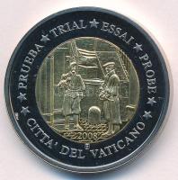 Vatikán 2008. 2E próbaveret T:UNC Vatican 2008. 2 Euro trial strike C:UNC