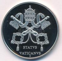 Vatikán DN "XVI. Benedek" multicolour fém emlékérem (40mm) T:PP
Vatican ND "Benedict...