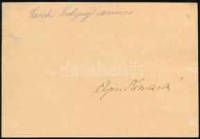 1938 Levelezőlap Komárom visszatért bélyegzésekkel