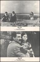 cca 1982 ,,Az út" török - svájci film jelenetei és szereplői, 7 db produkciós filmfotó nyomdate...