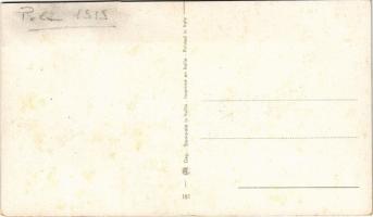 1915 Pola, SMS "Don Juan d'Austria" osztrák-magyar haditengerészet páncélos fregattja...