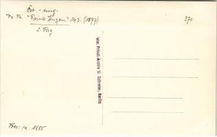 SMS PRINZ EUGEN Osztrák-Magyar Haditengerészet pre-dreadnought csatahajója 1895-ben / K.u.K. Kriegsm...