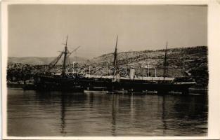 SMS VULKAN (ex Prinz Eugen) Osztrák-Magyar Haditengerészet pre-dreadnought csatahajója / K.u.K. Kriegsmarine Linienschiffe / Austro-Hungarian Navy ironclad warship . photo