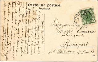 K.u.k. Kriegsmarine SMS CUSTOZA (Custozza). G. Fano Pola 1907-08. (EK)