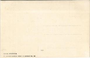 K.u.k. Kriegsmarine SMS CUSTOZA. Fot. Alois Beer, F.W. Schrinner 1916. (Rb)