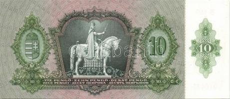 1936. 10P (3x) egymás utáni sorszámokkal T:I