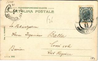 1905 Pola, K.u.k. Kriegsmarine Kriegshafen / SMS Erzherzog Albrecht osztrák-magyar páncélos csatahaj...