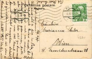 1910 SMS TEGETTHOFF az Osztrák-Magyar Haditengerészet Tegetthoff-osztályú csatahajója / K.u.K. Krieg...