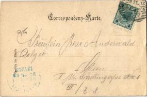 1903 SMS TEGETTHOFF az Osztrák-Magyar Haditengerészet Tegetthoff-osztályú csatahajója / K.u.K. Krieg...