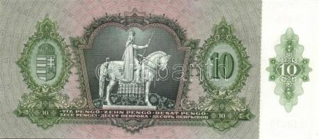 1936. 10P (3x) egymás utáni sorszámokkal T:I