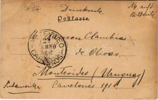 1903 SMS TEGETTHOFF az Osztrák-Magyar Haditengerészet Tegetthoff-osztályú csatahajója / SMS Tegettho...