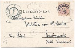 1898 (Vorläufer) Tátralomnic, Tatranská Lomnica (Magas-Tátra, Vysoké Tatry); Rainer Hütte / Rainerov...