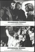 cca 1975 ,,Egykoronás románc" című csehszlovák filmvígjáték jelenetei és szereplői, 16 db vinta...