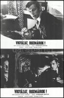 cca 1978 ,,Vigyázat, rozmárok!" című szovjet filmvígjáték jelenetei és szereplői, 13 db vintage...