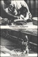 cca 1961 ,,Vadállatok a fedélzeten" című szovjet filmvígjáték jelenetei és szereplői, 21 db vin...