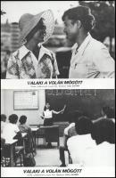 cca 1978 ,,Valaki a volán mögött" című szovjet film jelenetei és szereplői, 16 db vintage produ...