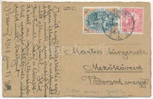 1918 FRED - Finnországgal is megkötöttük a békét. Első világháborús magyar saját kézzel rajzolt prop...