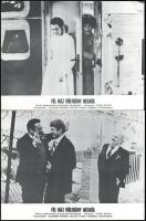 cca 1981 ,,Fél ház vőlegény nélkül" című csehszlovák filmvígjáték jelenetei és szereplői, 10 db...