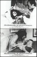 cca 1973 ,,Féltékenység és orvostudomány" című lengyel film jelenetei és szereplői, 21 db vinta...