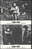 cca 1981 ,,Fényjel a hídnál" című szovjet film jelenetei és szereplői, 8 db produkciós filmfotó...